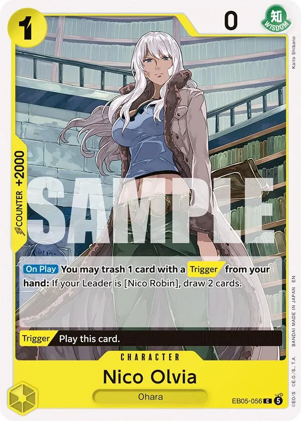 Nico Olvia — Extra Booster: One Piece Heroines Edition Vol. 2 — One Piece Card Game