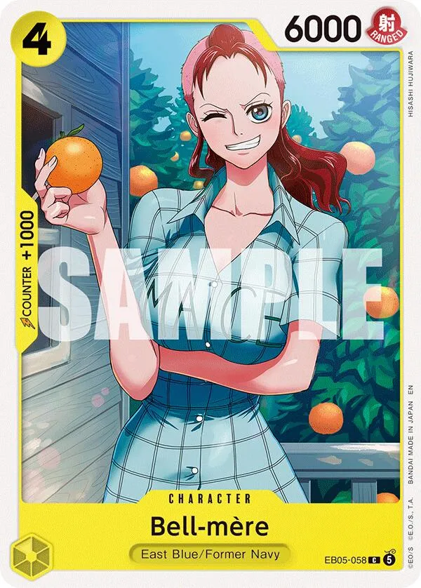 Bell-mere — Extra Booster: One Piece Heroines Edition Vol. 2 — One Piece Card Game