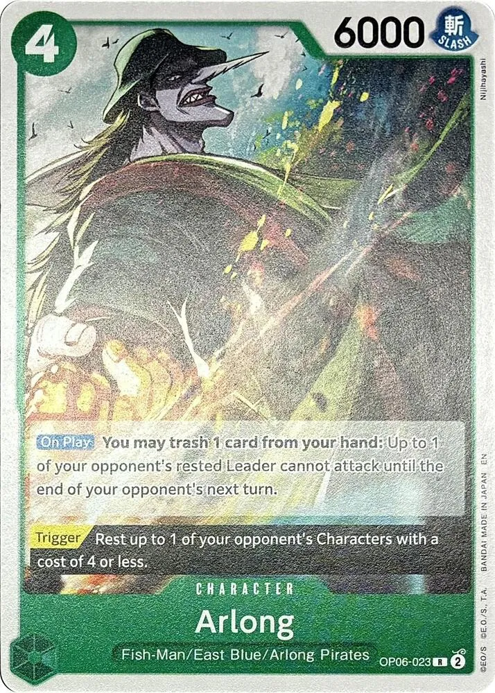 Arlong - OP06-023 — Learn Together Deck Set — One Piece Card Game