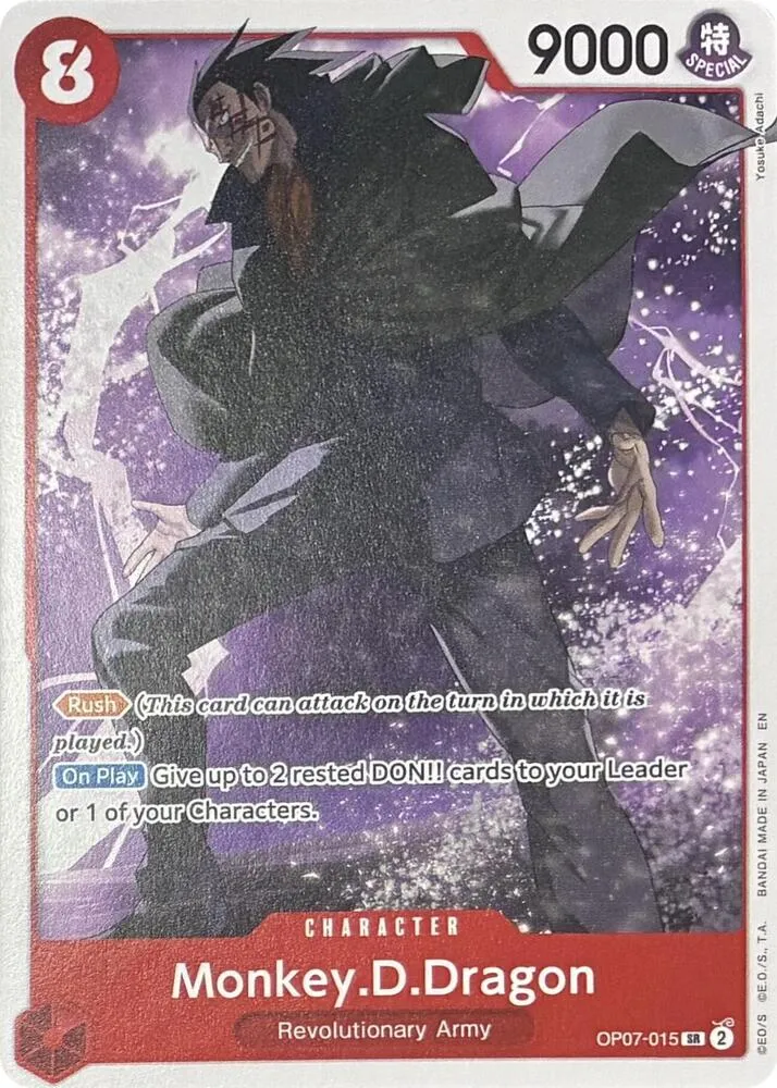 Monkey.D.Dragon - OP07-015 — Learn Together Deck Set — One Piece Card Game