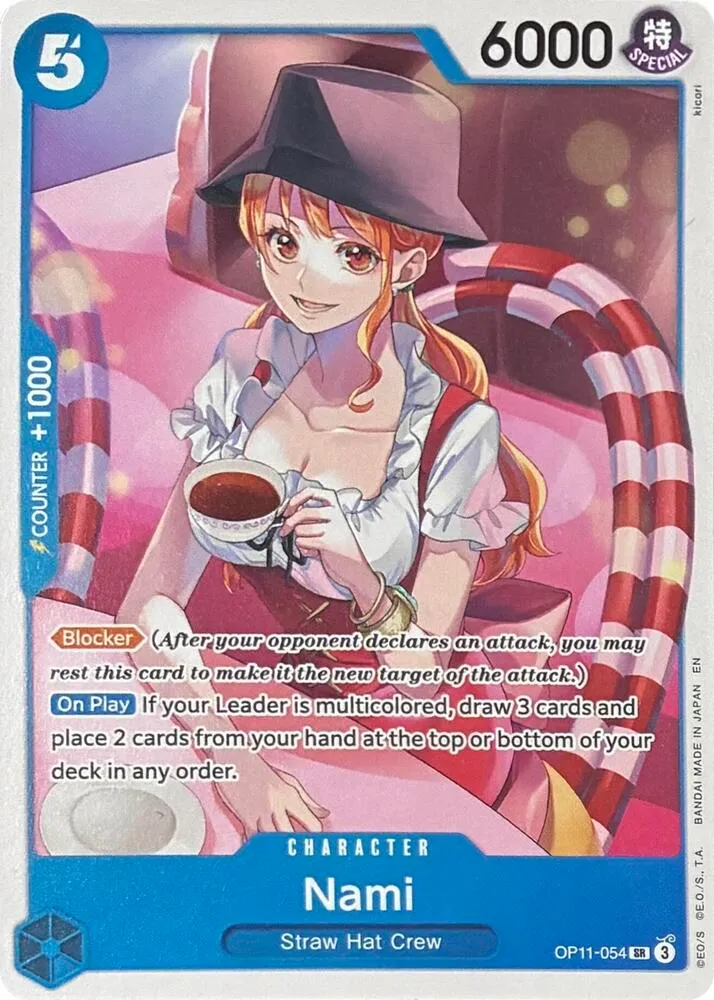 Nami - OP11-054 — Learn Together Deck Set — One Piece Card Game