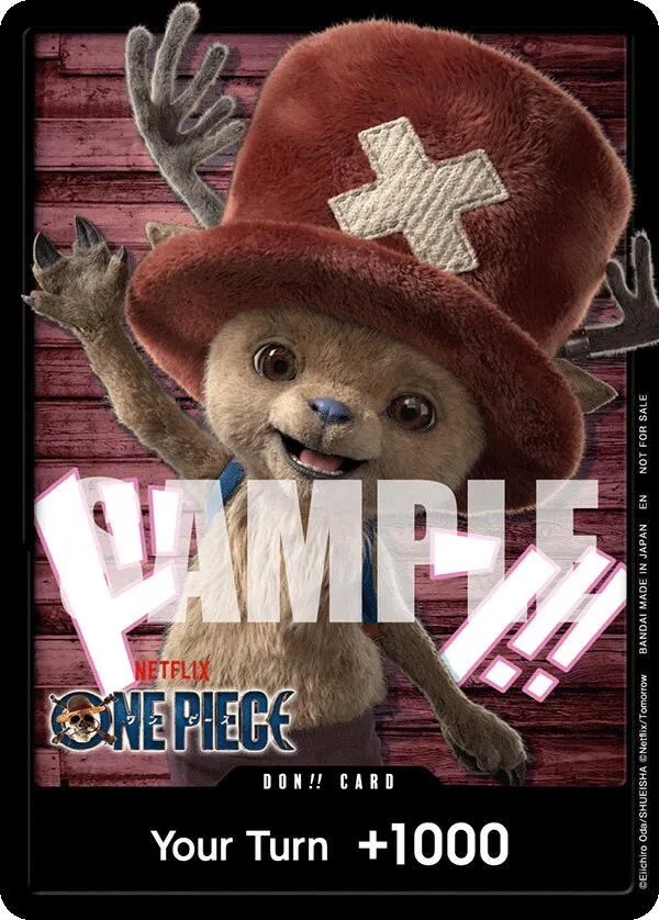DON!! Card (Netflix Tony Tony.Chopper) — One Piece Promotion Cards — One Piece Card Game
