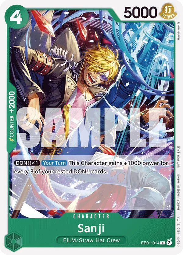 Sanji (Tournament Pack 2025 Vol. 1) — One Piece Promotion Cards — One Piece Card Game