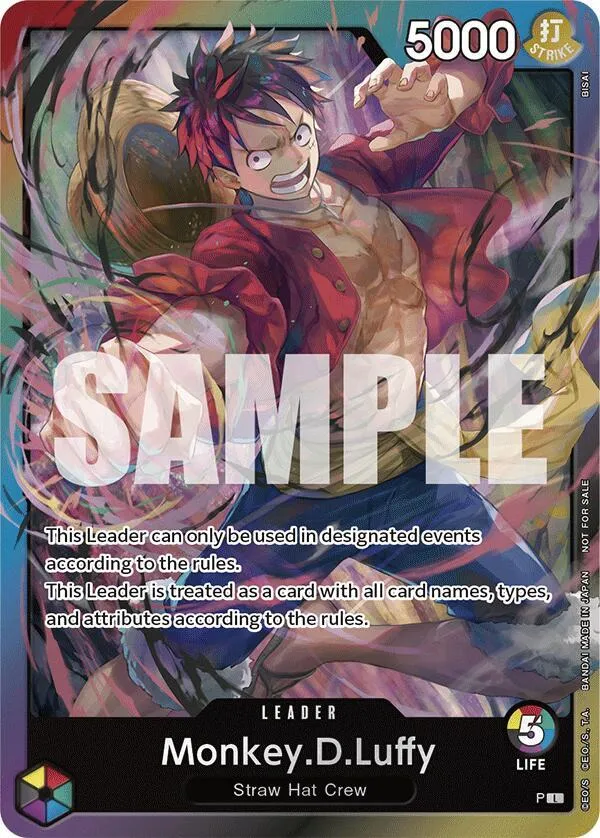 Monkey.D.Luffy (Sealed Battle 2024 Vol. 2) — One Piece Promotion Cards — One Piece Card Game