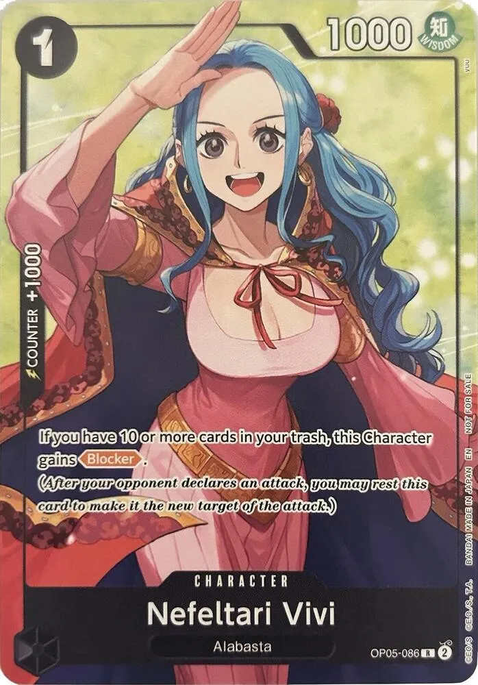 Nefeltari Vivi (Welcome Pack Vol. 2) — One Piece Promotion Cards — One Piece Card Game