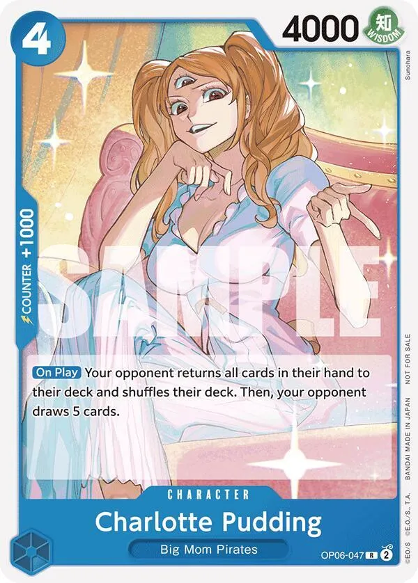 Charlotte Pudding (Tournament Pack 2025 Vol. 1) — One Piece Promotion Cards — One Piece Card Game