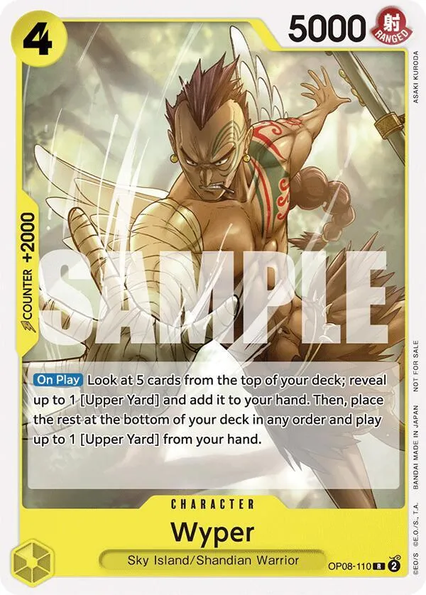 Wyper (Tournament Pack 2025 Vol. 2) — One Piece Promotion Cards — One Piece Card Game