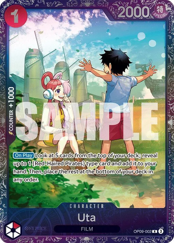 Uta (Treasure Cup 2025) — One Piece Promotion Cards — One Piece Card Game