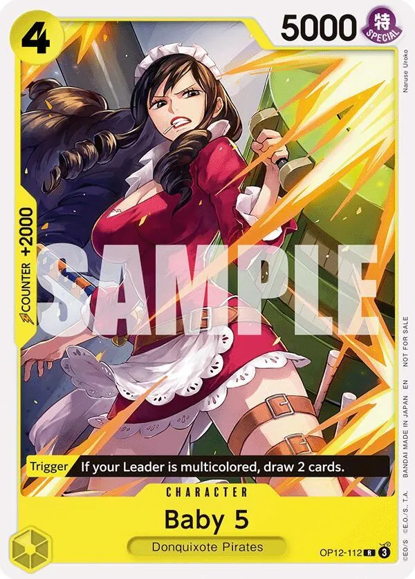 Baby 5 (Tournament Pack 2026 Vol. 1) — One Piece Promotion Cards — One Piece Card Game
