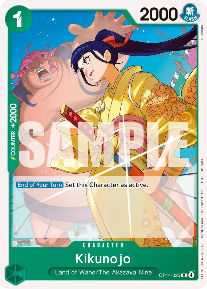 Kikunojo (Tournament Pack 2026 Vol. 3) — One Piece Promotion Cards — One Piece Card Game
