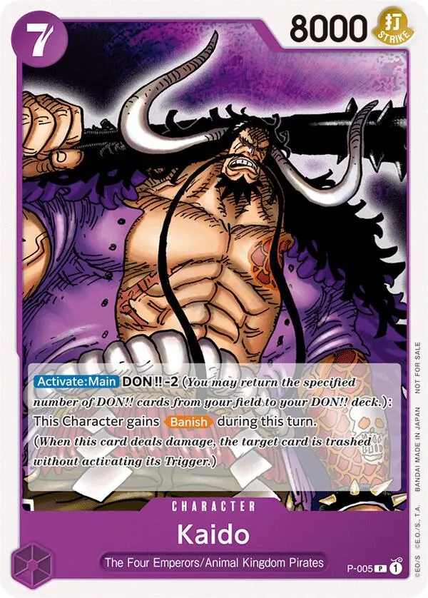 Kaido (Promotion Pack 2022) — One Piece Promotion Cards — One Piece Card Game