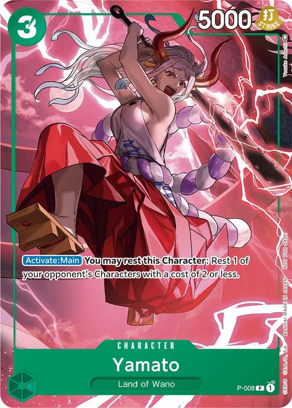 Yamato (Tournament Pack Vol. 1) — One Piece Promotion Cards — One Piece Card Game