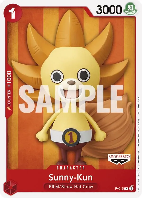 Sunny-Kun (One Piece Film Red) from One Piece Promotion Cards - One Piece Card Game