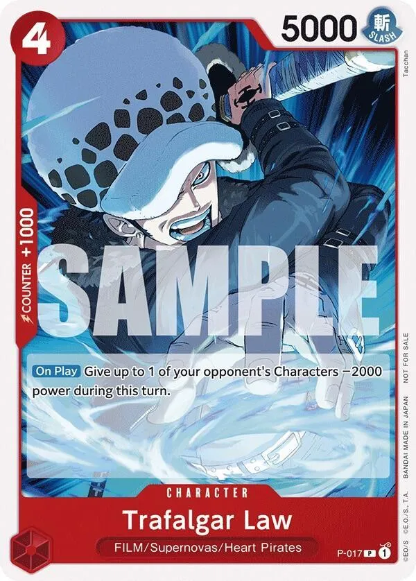 Trafalgar Law (Tournament Pack Vol. 7) — One Piece Promotion Cards — One Piece Card Game