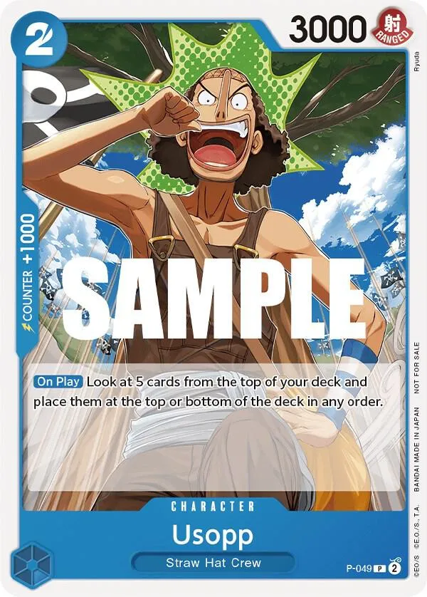 Usopp (Sealed Battle Kit Vol. 1) — One Piece Promotion Cards — One Piece Card Game