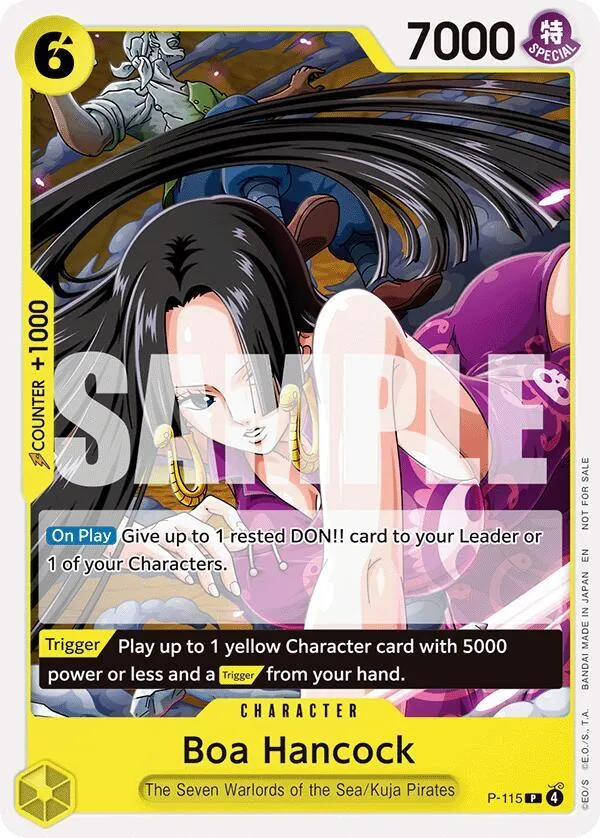 Boa Hancock (OP15 Release Event) — One Piece Promotion Cards — One Piece Card Game