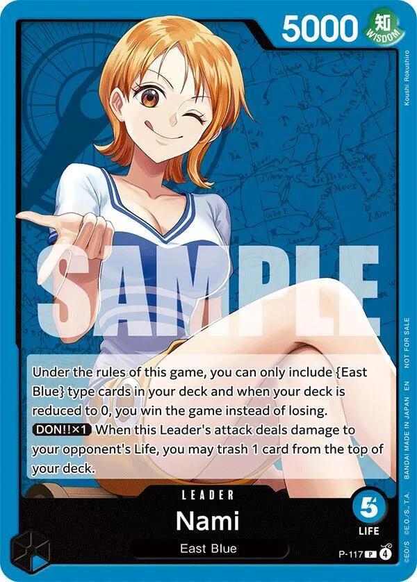 Nami - P-117 — One Piece Promotion Cards — One Piece Card Game