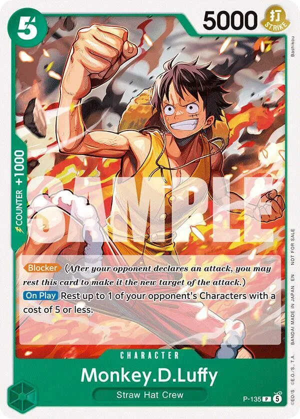 Monkey.D.Luffy (OP16 Release Event) — One Piece Promotion Cards — One Piece Card Game