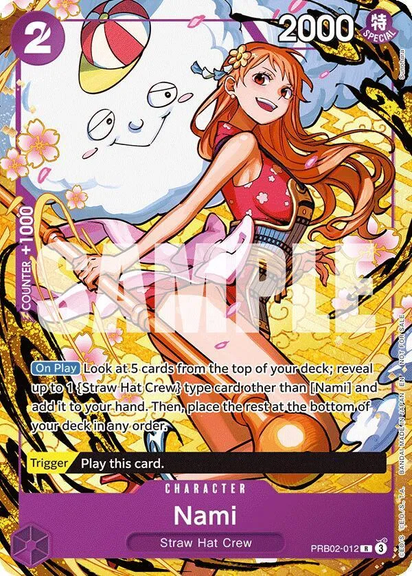 Nami (PRB02-012) — One Piece Promotion Cards — One Piece Card Game