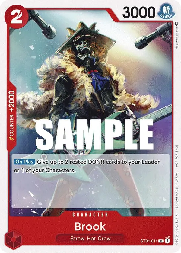 Brook (Tournament Pack Vol. 4) — One Piece Promotion Cards — One Piece Card Game