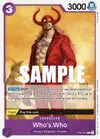 Product image for Who's.Who (Tournament Pack Vol. 3) [Participant]