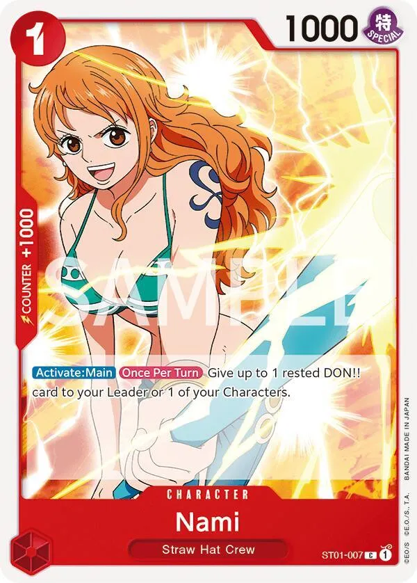 Nami — Revision Pack Cards — One Piece Card Game