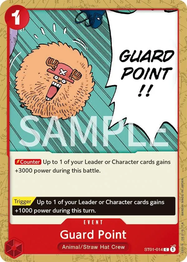 Guard Point — Revision Pack Cards — One Piece Card Game