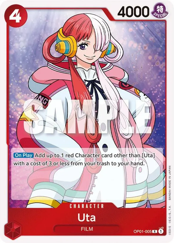 Uta — Romance Dawn — One Piece Card Game