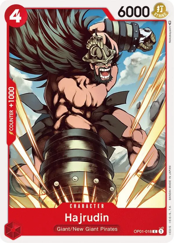 Hajrudin — Romance Dawn — One Piece Card Game