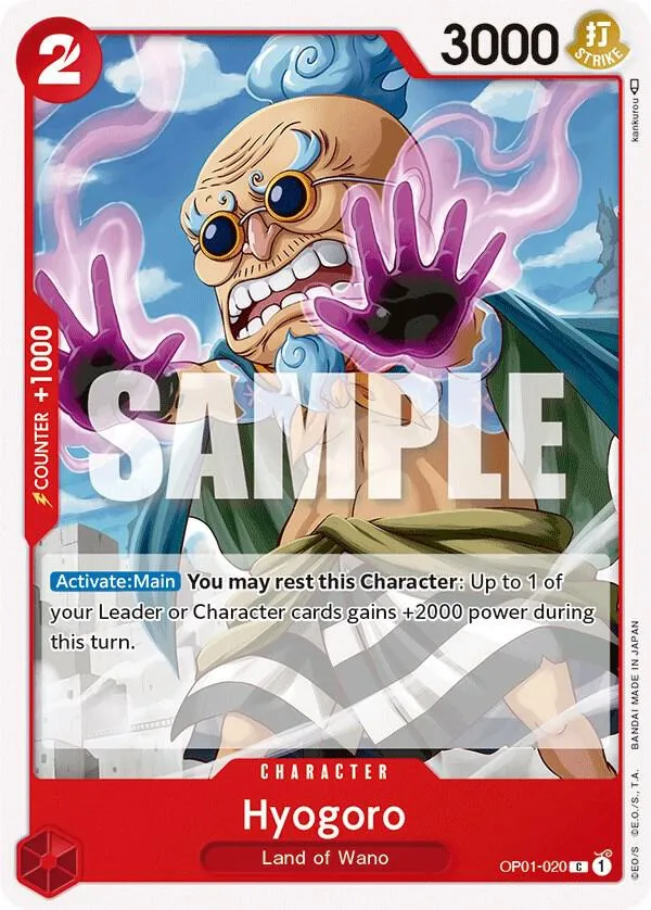Hyogoro — Romance Dawn — One Piece Card Game