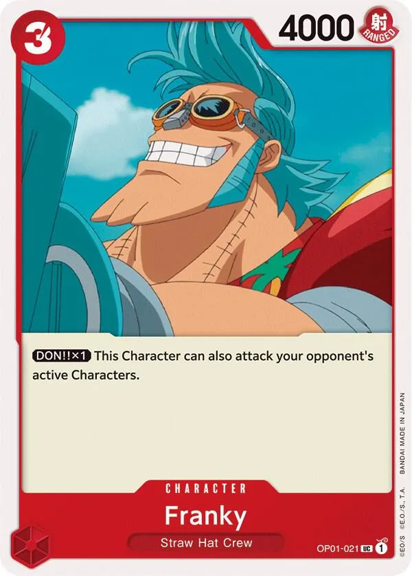 Franky — Romance Dawn — One Piece Card Game