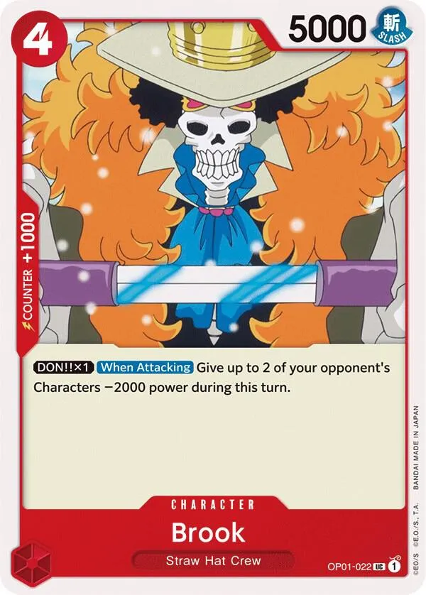 Brook — Romance Dawn — One Piece Card Game