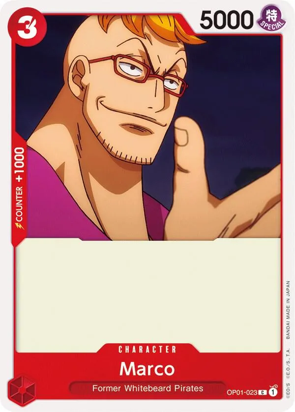 Marco — Romance Dawn — One Piece Card Game