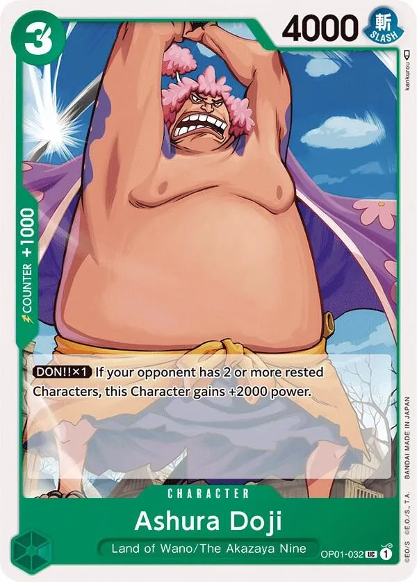 Ashura Doji — Romance Dawn — One Piece Card Game