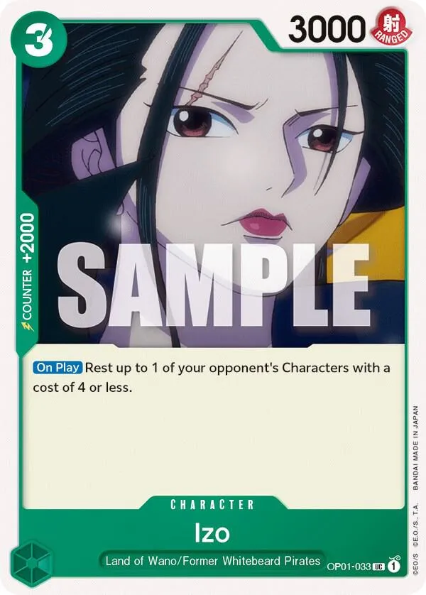 Izo — Romance Dawn — One Piece Card Game