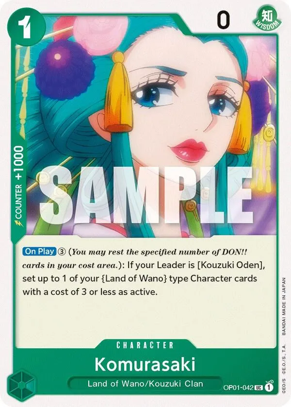 Komurasaki — Romance Dawn — One Piece Card Game