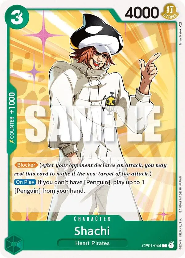 Shachi — Romance Dawn — One Piece Card Game