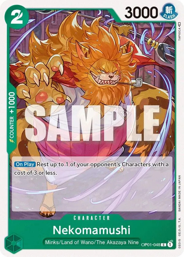 Nekomamushi — Romance Dawn — One Piece Card Game