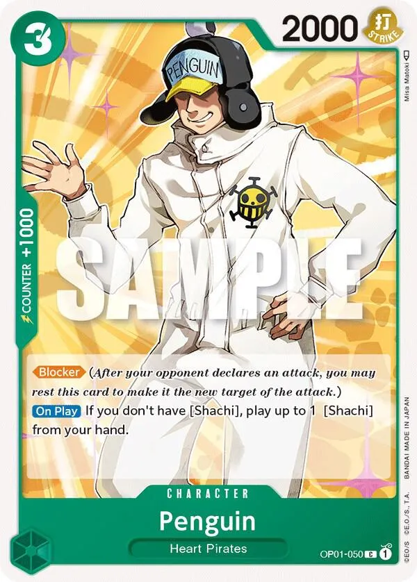 Penguin — Romance Dawn — One Piece Card Game