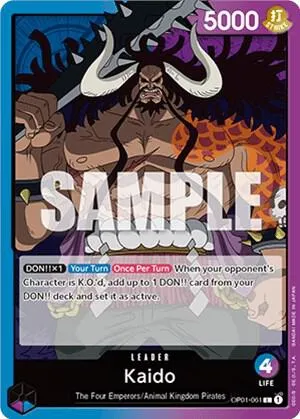 Kaido (061) — Romance Dawn — One Piece Card Game