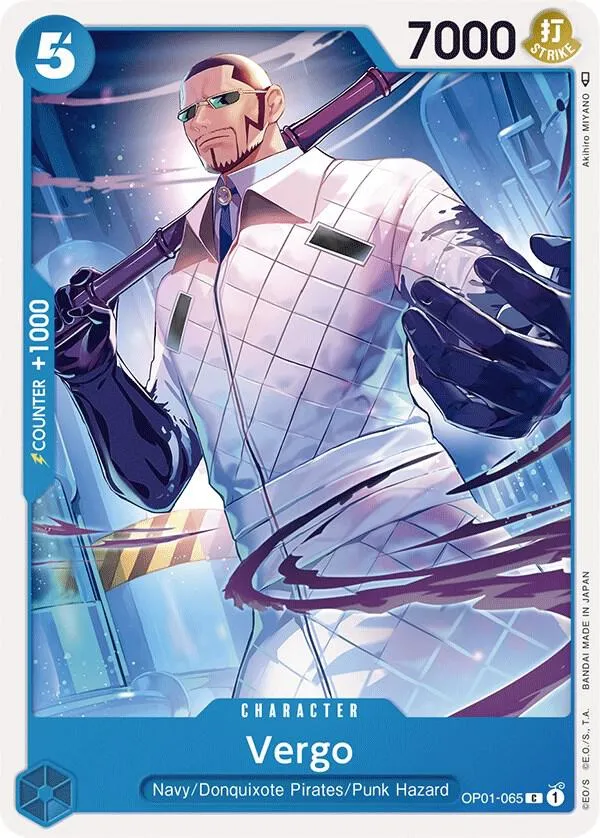 Vergo — Romance Dawn — One Piece Card Game