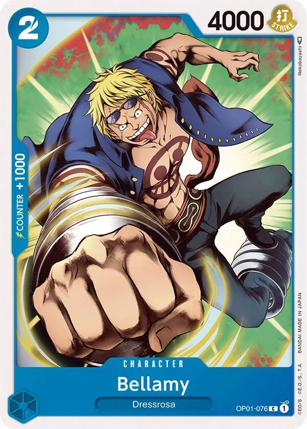 Bellamy — Romance Dawn — One Piece Card Game