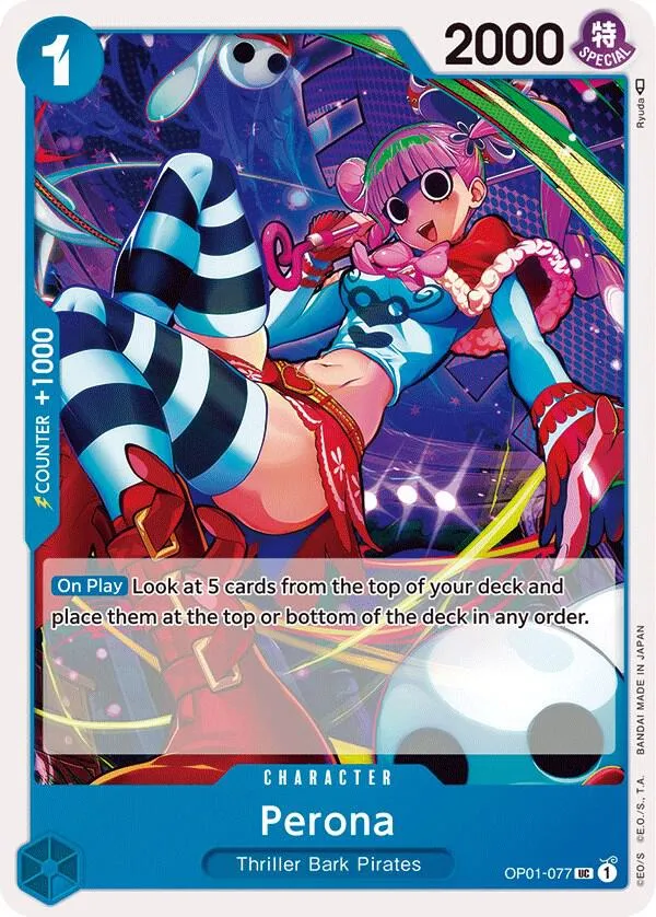Perona — Romance Dawn — One Piece Card Game