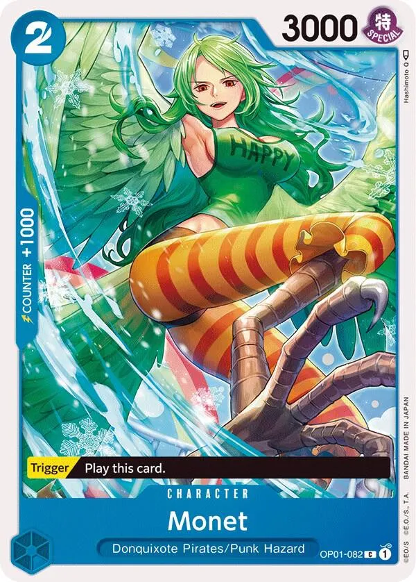 Monet from Romance Dawn - One Piece Card Game