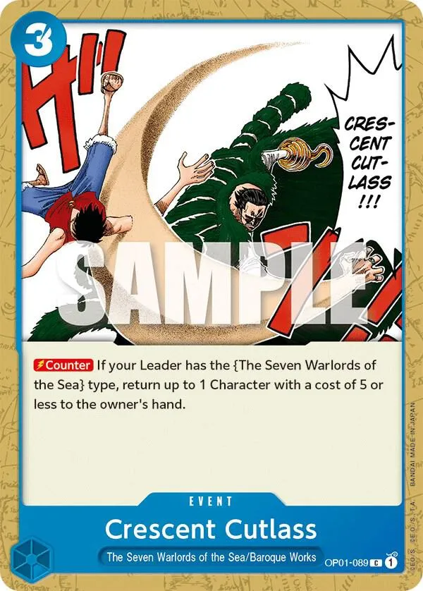 Crescent Cutlass — Romance Dawn — One Piece Card Game