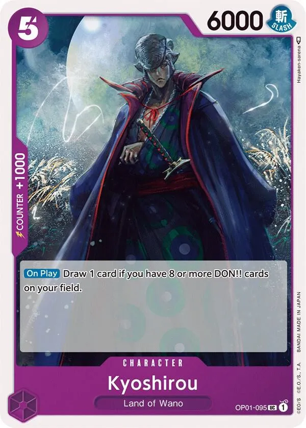 Kyoshirou — Romance Dawn — One Piece Card Game