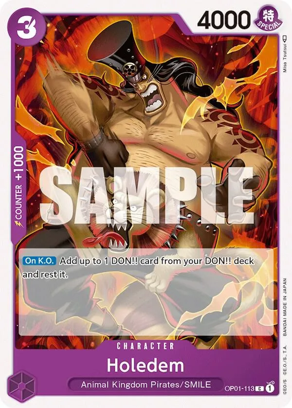 Holedem — Romance Dawn — One Piece Card Game