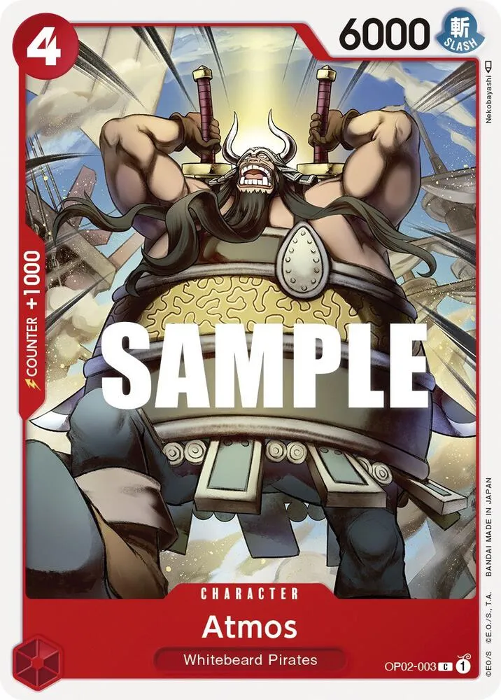 Atmos — Paramount War — One Piece Card Game