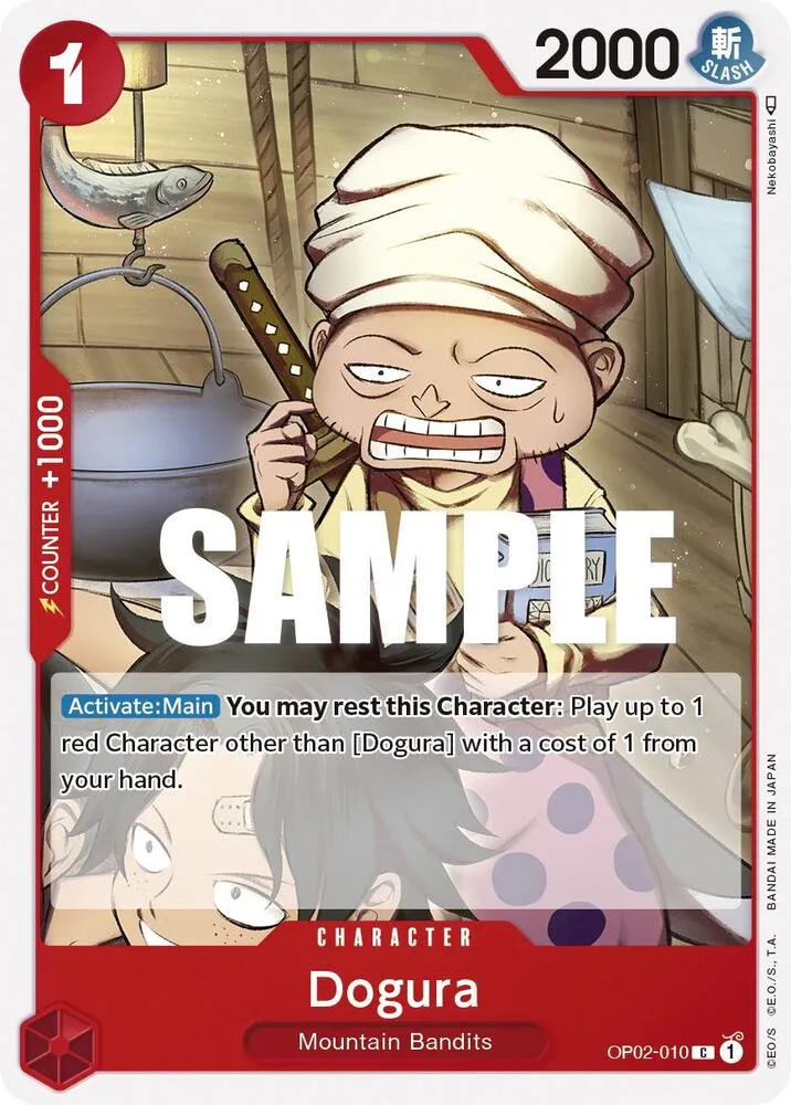 Dogura — Paramount War — One Piece Card Game