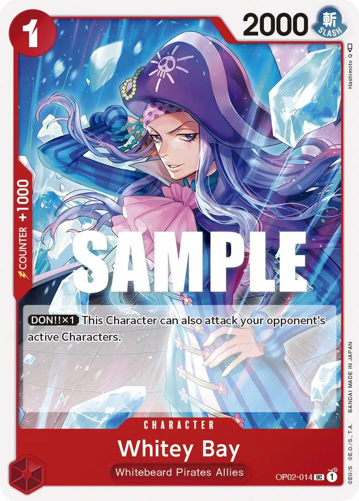 Whitey Bay — Paramount War — One Piece Card Game